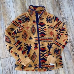 Womens North Face RARE Aztec fleece